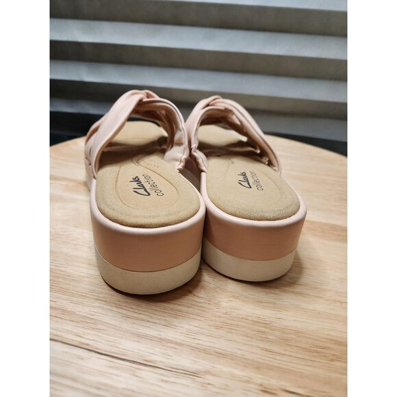 Clarks Clara Charm Sandals Women's size 9 Light Pink - Picture 4 of 9